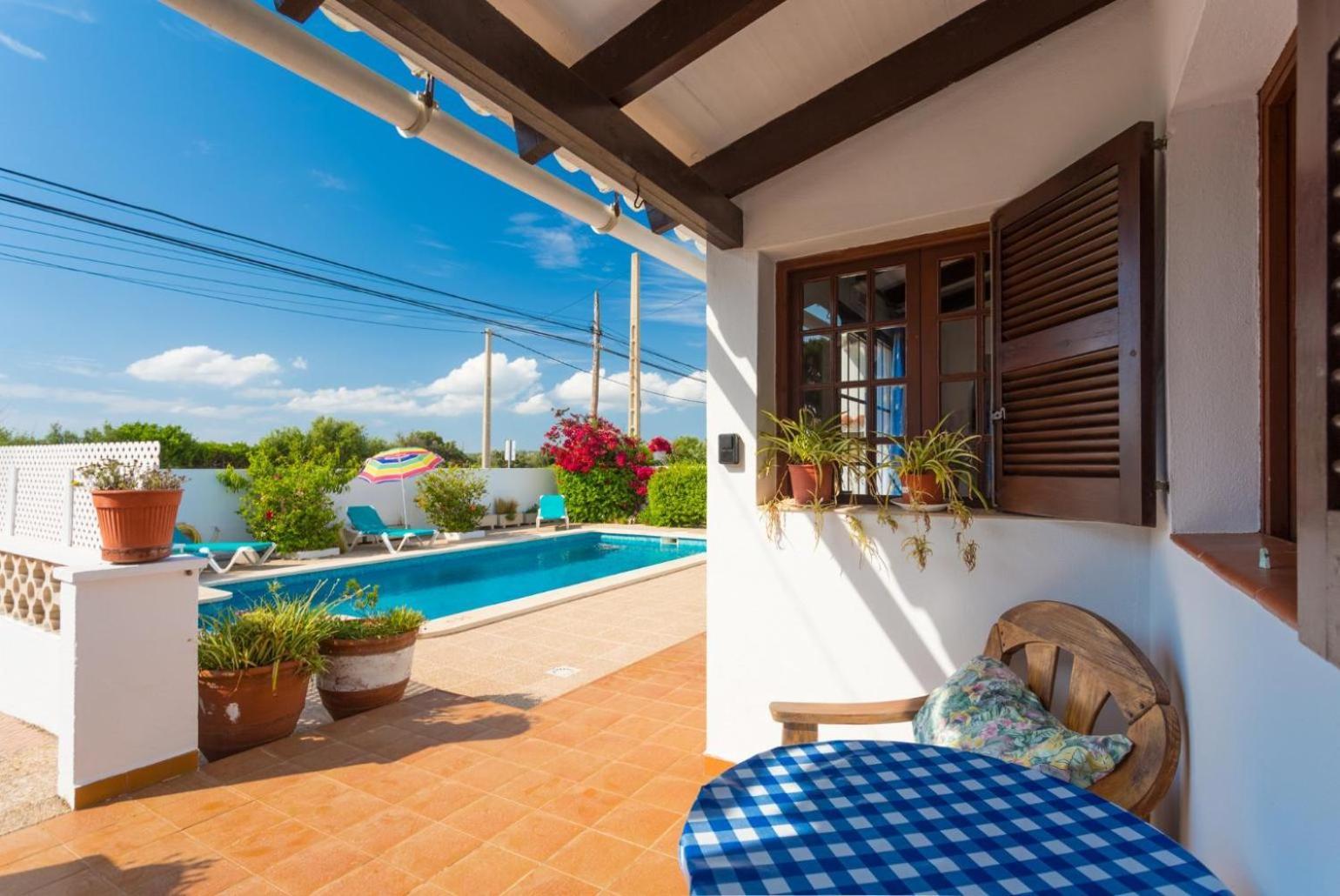 Villa Ca Nostra Cala En Porter  Esterno foto