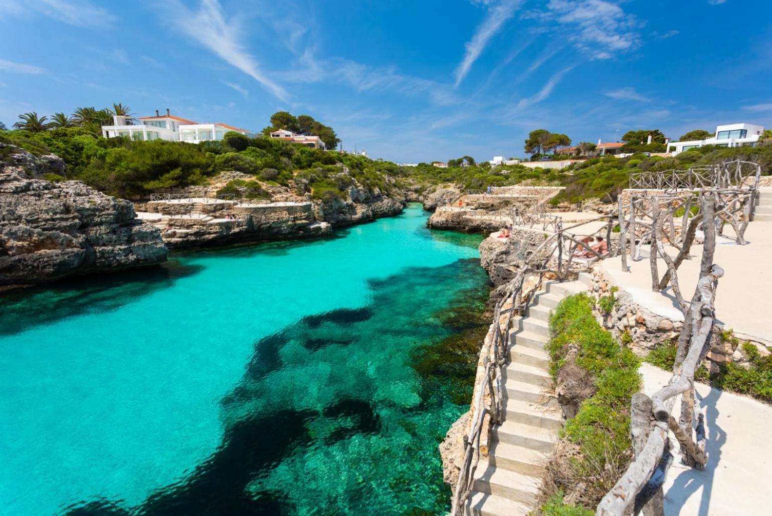 Villa Ca Nostra Cala En Porter  Esterno foto