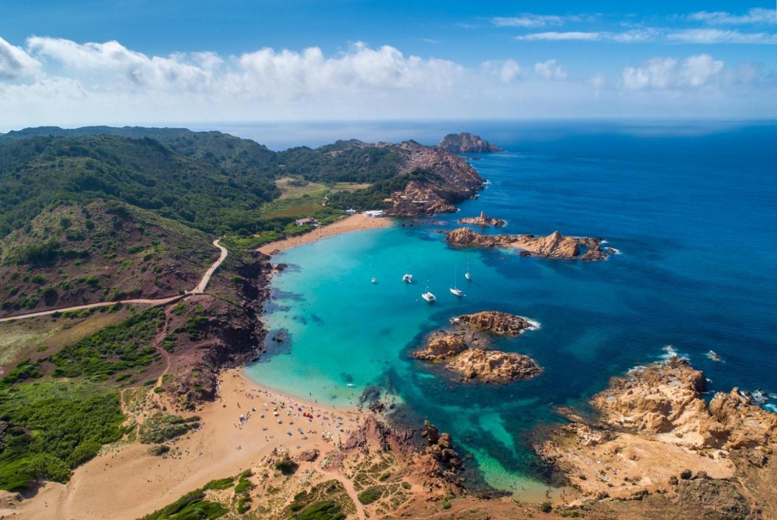 Villa Ca Nostra Cala En Porter  Esterno foto