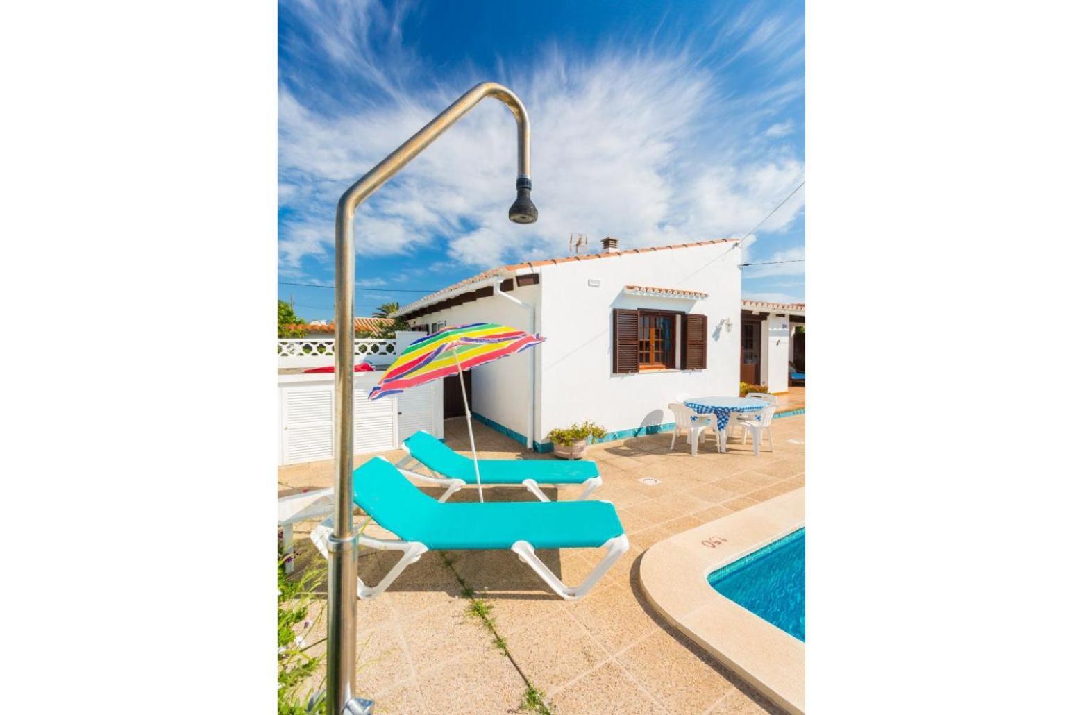 Villa Ca Nostra Cala En Porter  Esterno foto