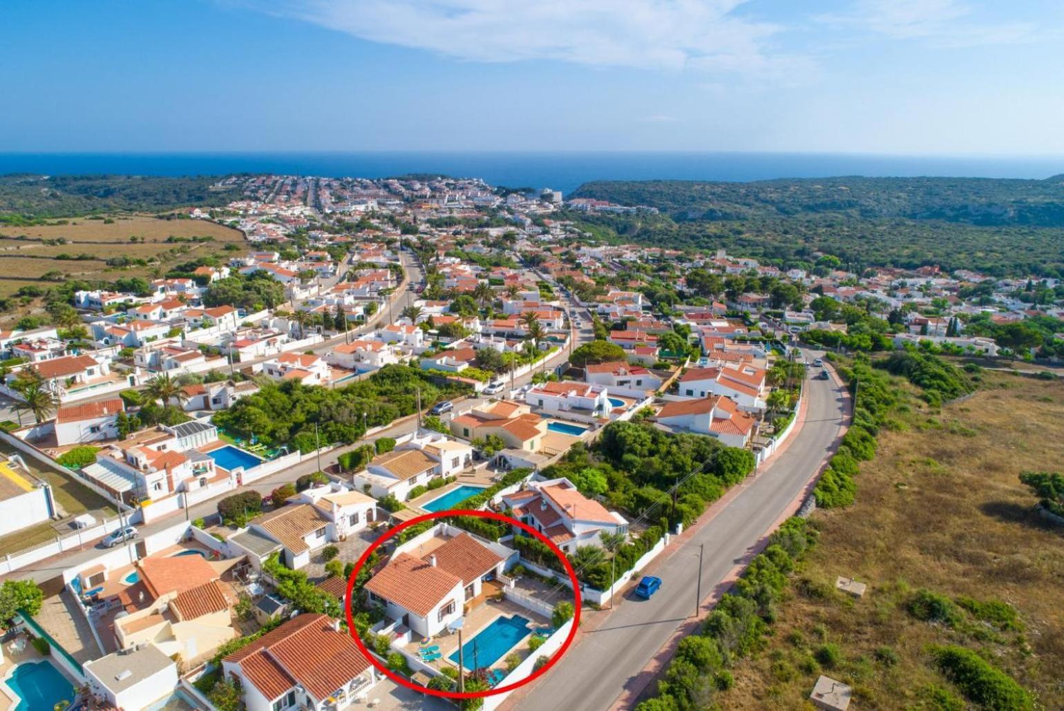 Villa Ca Nostra Cala En Porter  Esterno foto