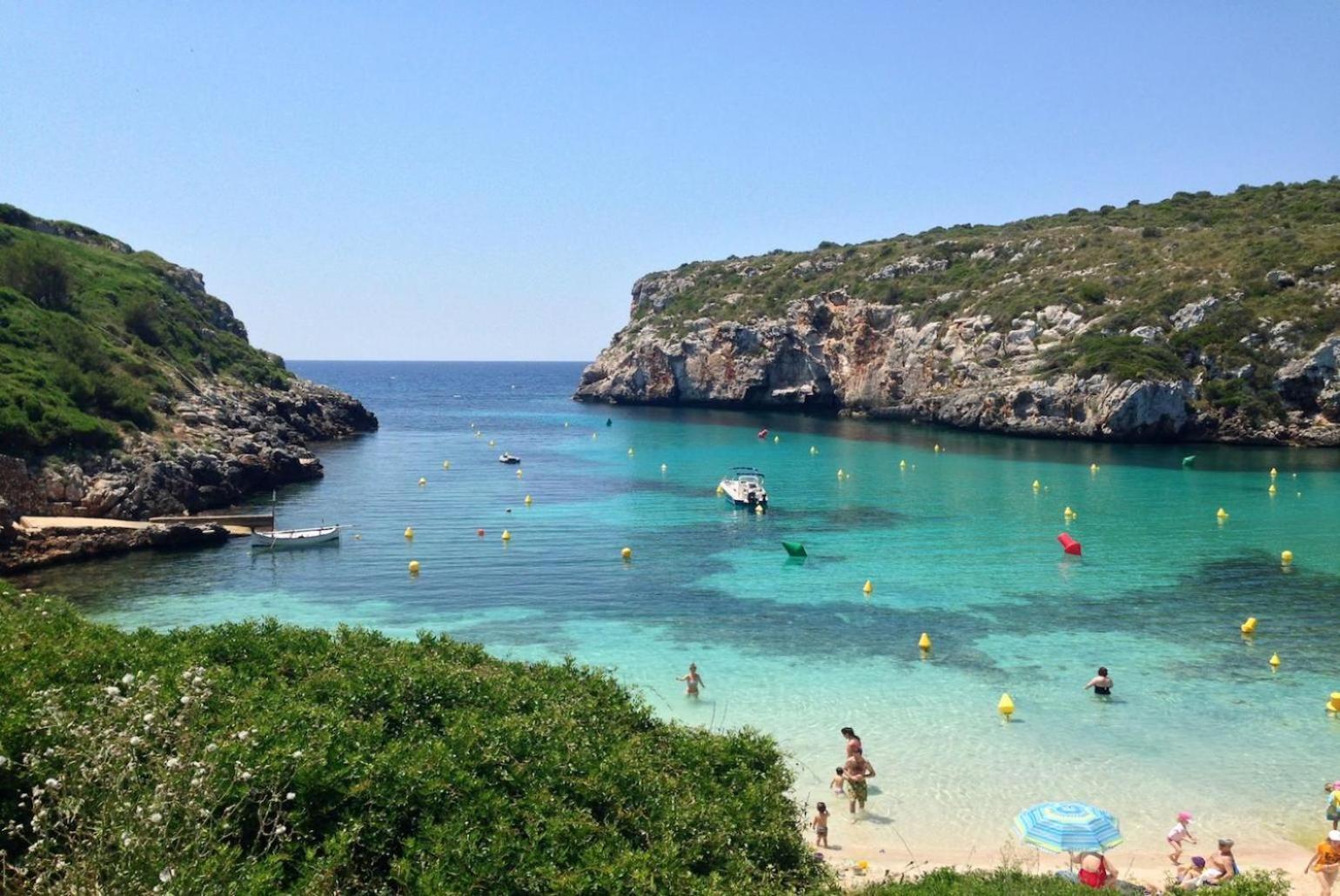 Villa Ca Nostra Cala En Porter  Esterno foto