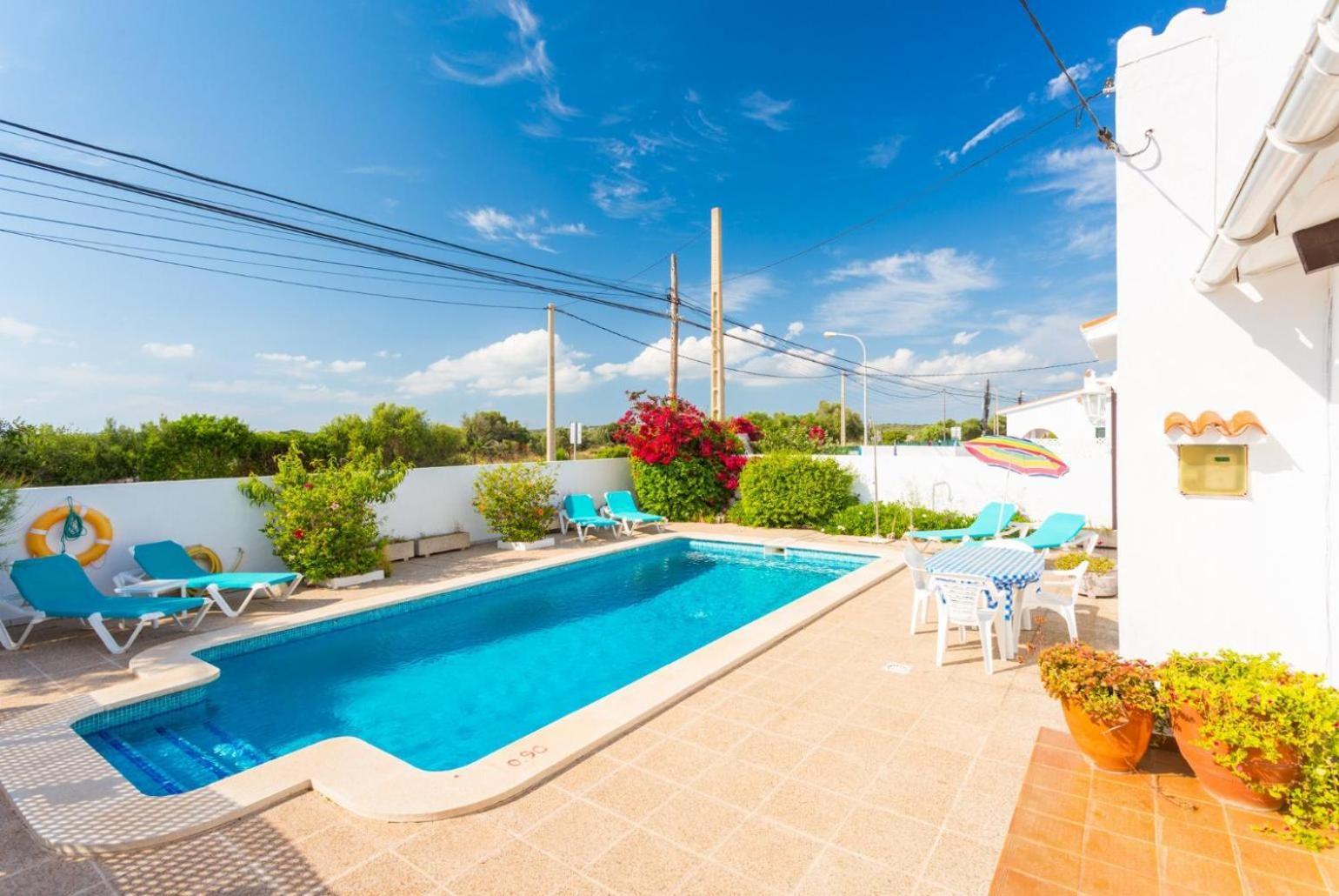 Villa Ca Nostra Cala En Porter  Esterno foto